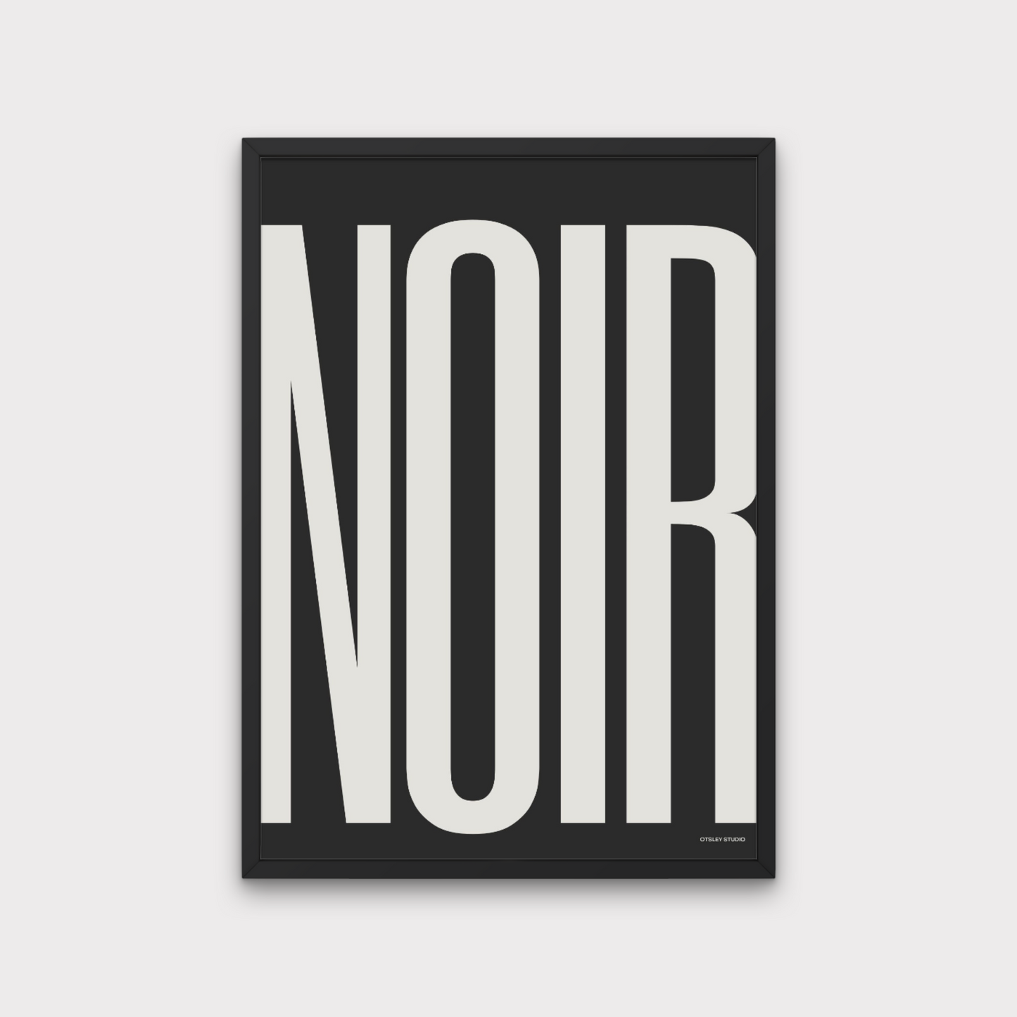 NOIR white on Black