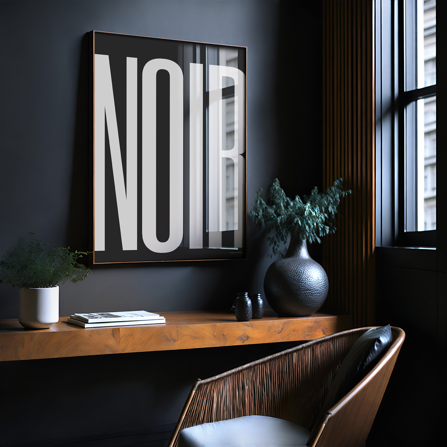 NOIR white on Black