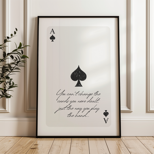 Change The Cards Ace of Spades