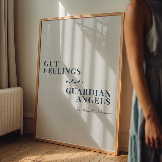 Gut feelings are guardian angels