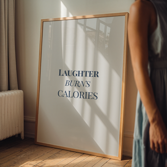 Laughter burns calories