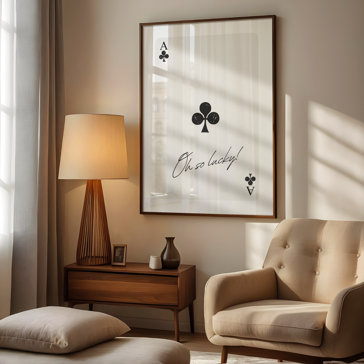 Oh So Lucky Ace of Clubs