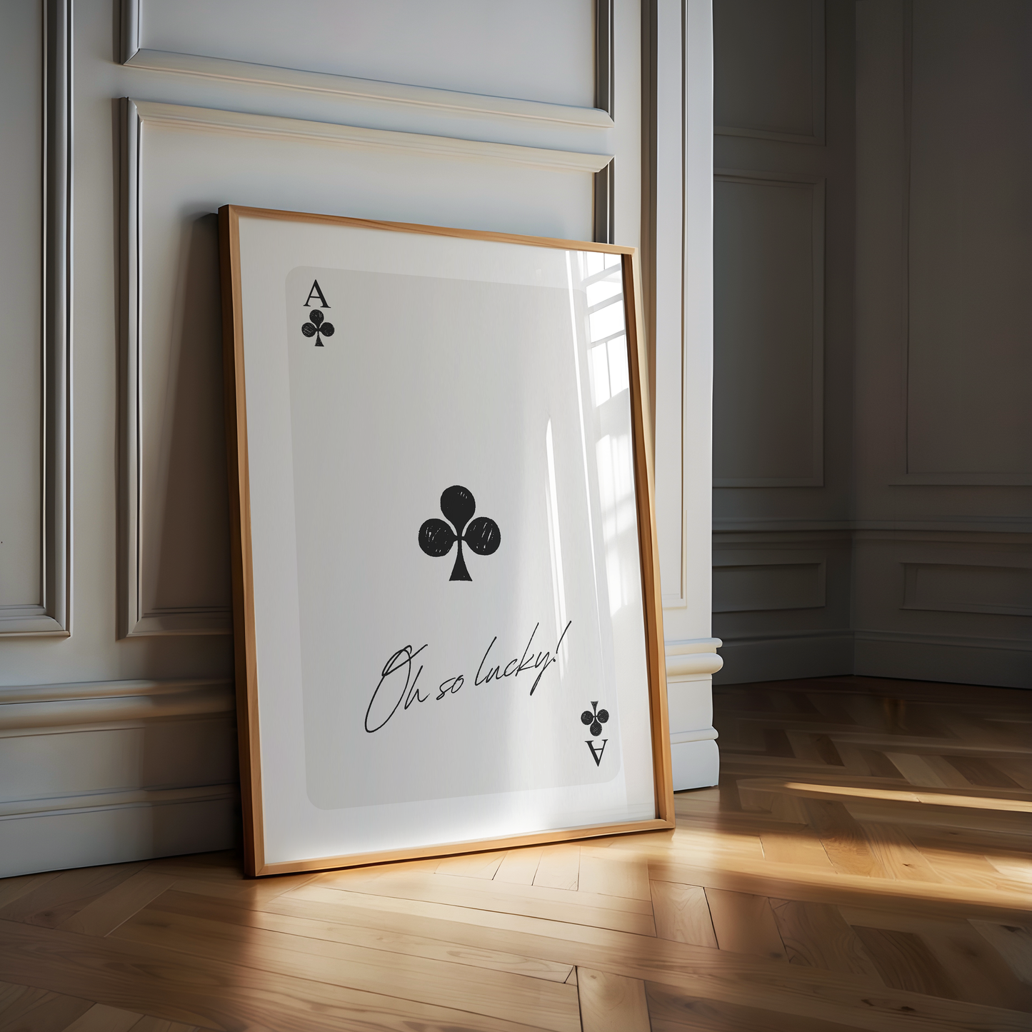 Oh So Lucky Ace of Clubs