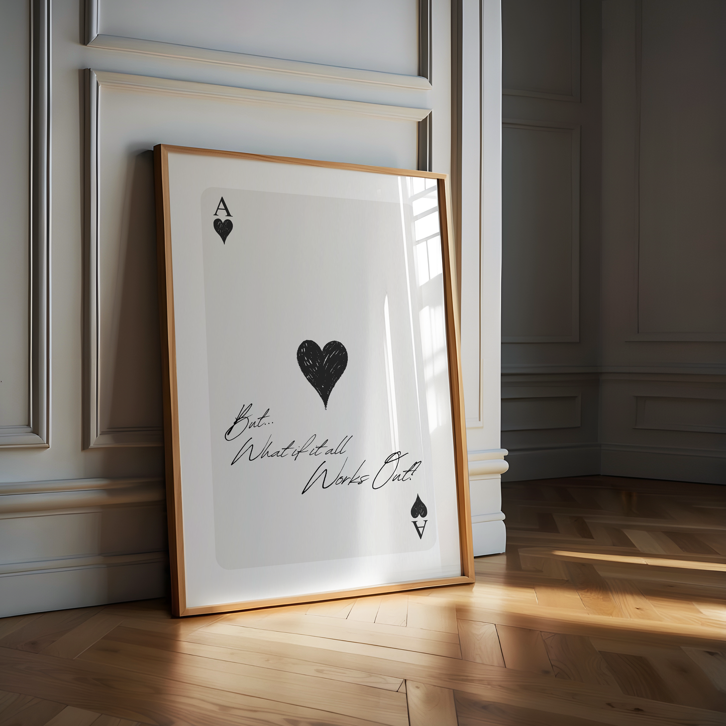 What If It All Works Out Ace of Hearts